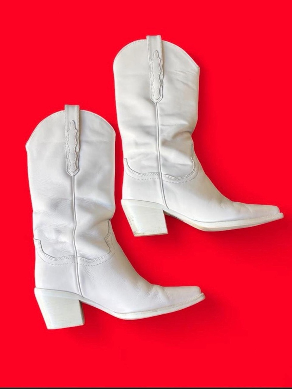 Jeffrey Campbell Floured Western Boot Size 7.5